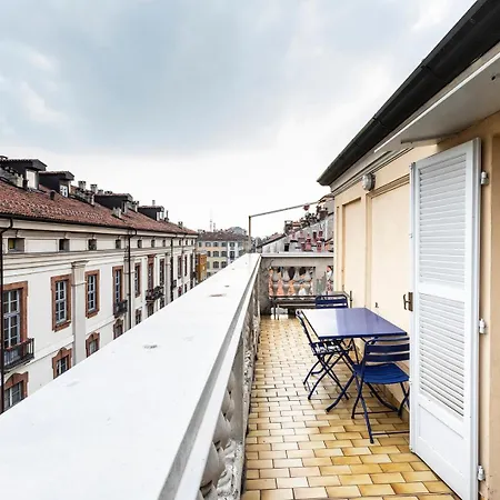 Attico Con Vista Sulla Consolata Apartamento Turim